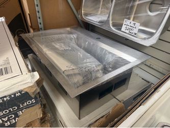Kohler stainless steel sink 33”in
