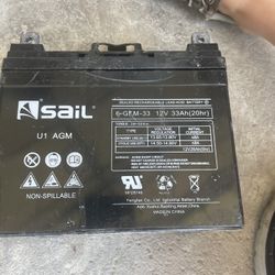 Handy Cap Chair Batteries 2 New In The Box