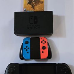 Nintendo Switch With Accessories 
