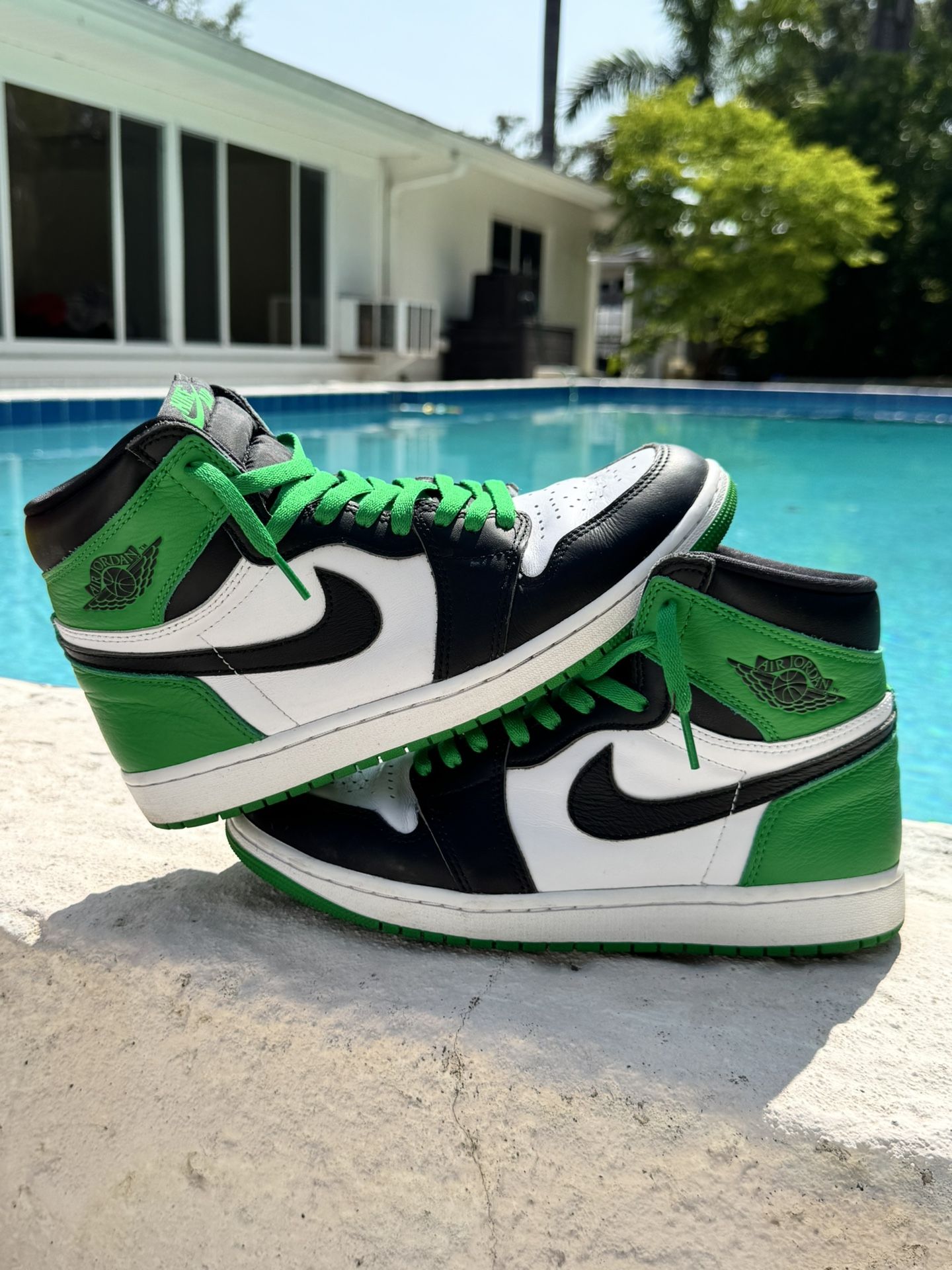 Jordan 1 Retro High Lucky Green