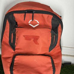 Evoshield Standout Baseball Backpack (Orange)(Used)