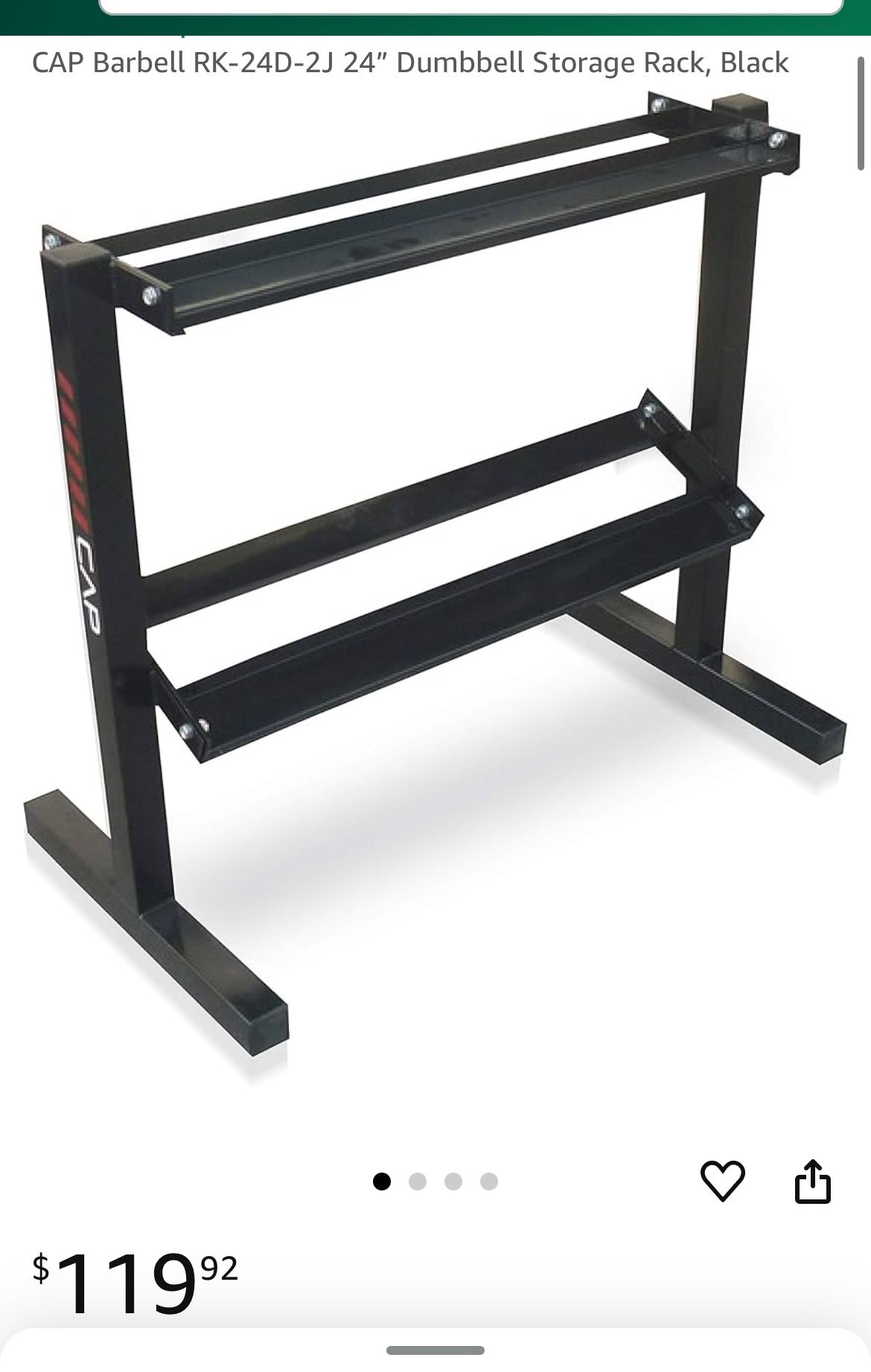 CAP Barbell, Dumbbell Storage Rack
