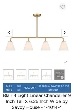 Brass gold chandelier