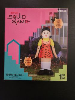 Squid Game Inflatable Young-hee Doll