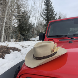 “Burns” western hat