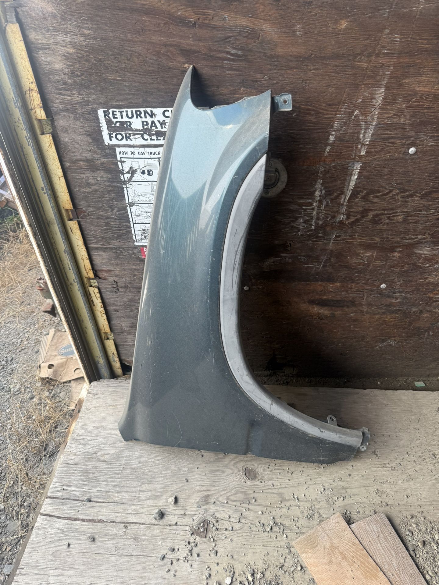 Passenger Fender 1(contact info removed) Honda CRV CR-V Green