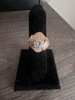 18k gold diamond ring