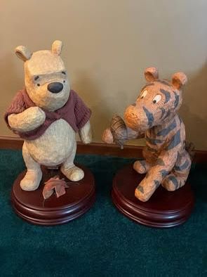 Classic Pooh and Tigger Large 20 in. Figures 80th Anniversary