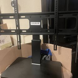 Portable Adjustable  Tv Stand Up To 60inch 