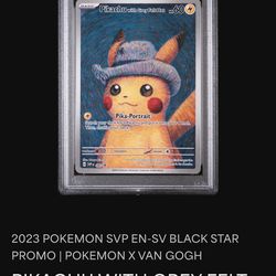 Pikachu With Grey Felt Hat