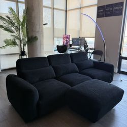 Modern Couch - Black