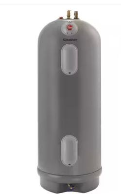 Marathon 50 Gal. Tall 4500-Watt Double Element Non Metallic Electric Water Heater with Lifetime Warranty