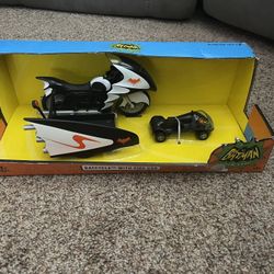 Batman Batcycle with Side Car