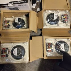 4- Way In-Wall speakers
