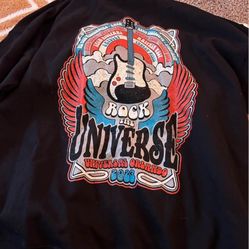 Men’s 2XL, Universal Studios, Rock the universe, hooded sweatshirt hoodie