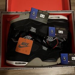 Jordan Retro 4 Bred (2019) Size 12