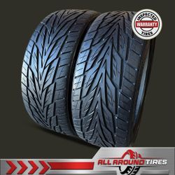 🔥 2- 265/35R22 TOYO PROXES ST III TIRES — LIKE NEW! — DOT 2025 — BOTH INSTALLED FOR ONLY $225!! 🔥🔥