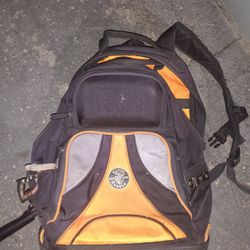  Klein Tools Backpack 80113 Orange And Black