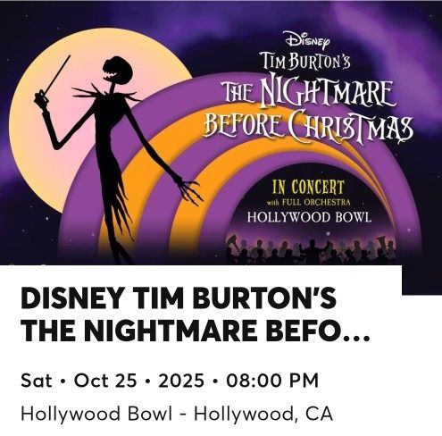 Tim Burton The Nightmare Before Christmas 10/25