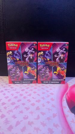 Pokémon Destined Rivals Booster Bundle x2