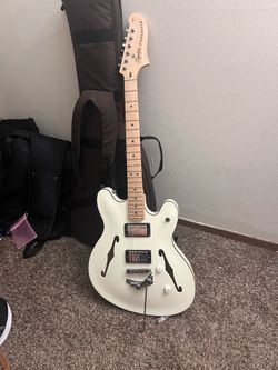 Modded out Starcaster Fender Guitar