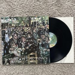 Rod Stewart - A Night On the Town LP Warner Bros. BSK 3116 NM