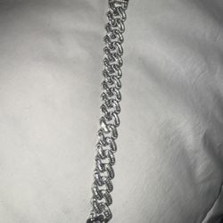 Diamond Cuban Link Bracelet For Men