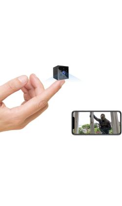 Spy Camera WiFi Hidden Camera 1080P HD Mini Spy Cam for Home Security Easy to Use Wireless Indoor Smallest Camera with Motion Detection Night Vision