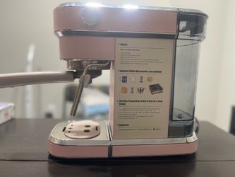 ☕ Laekerrt Espresso Machine – Pink – $30