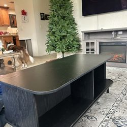 Brand New Coffee Table-mid-century black