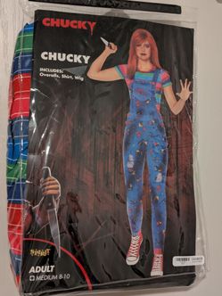 Chucky Halloween Costume Adult Medium