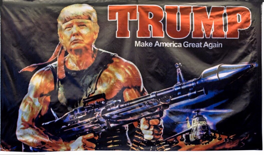 1 Trump 2020 3’ x 5’ Flag 🇺🇸