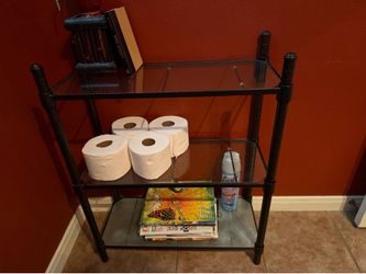 Bathroom shelves