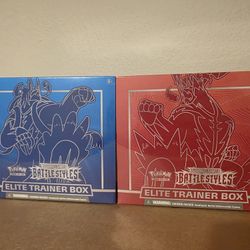 Pokemon Cards Sword and Sheild Elite Trainer Boxes