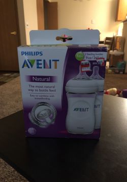 2 pack Avent Bottles New