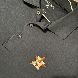 Large Rockets And Astros Antiqua Polos