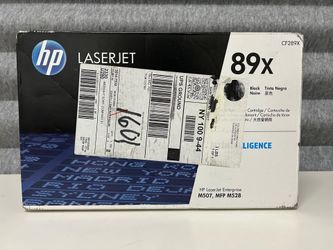 HP 89X Black High-Yield Toner Cartridge | Works with LaserJet Enterprise M507, MFP M528 | CF289X