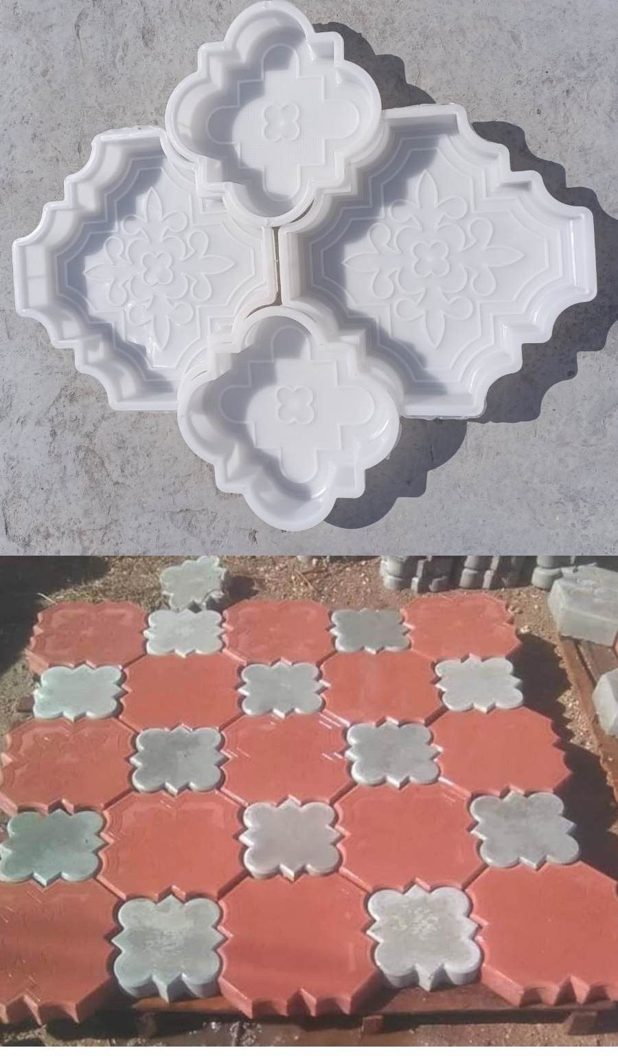 Plastic Mold Form for Beautiful Concrete Paver Stones for Patio for Sale in Bakersfield, CA