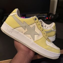 Bapesta SSENSE Exclusive Beige