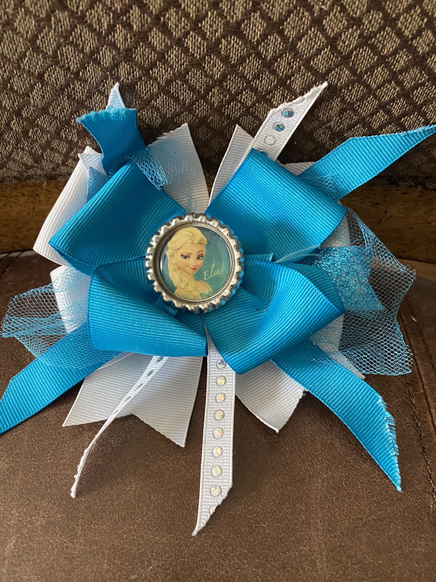 Elsa Frozen Bow