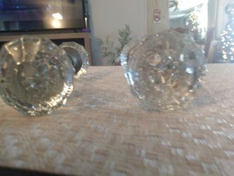 Antique Crystal Door Knobs