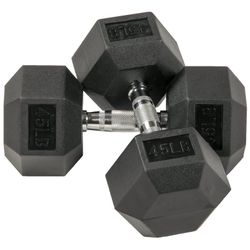 Hexagon 45lb Weights Set 1 Pair 