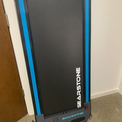 Gearstone Treadmills for Home, CITYSPORTS Walking Pad Treadmill with Audio Speakers, Slim & Portable