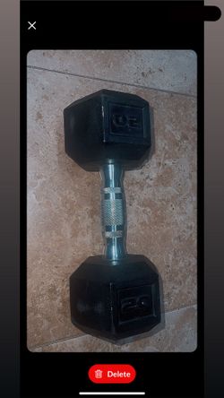 20 Pound Dumbbell(single)