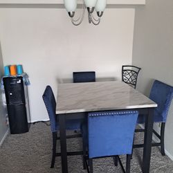 Square Marble Dinning Table