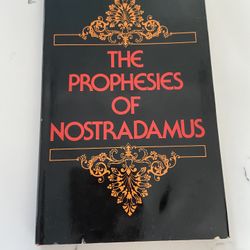 Prophesies Of Nostradamus Book