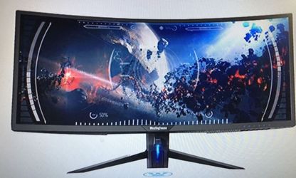 Westinghouse 34” UWQHD Curved Gaming Monitor +a free “Fashion Keyboard “