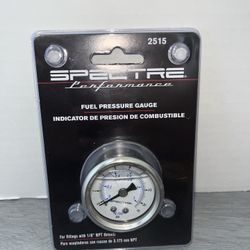 Spectre Performance Fuel Pressure Gauge (New)