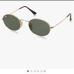 Ray-Ban RB3547n Oval Flat Lens Sunglasses

