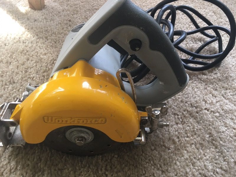 Workforce tile saw cortadora de ceramica